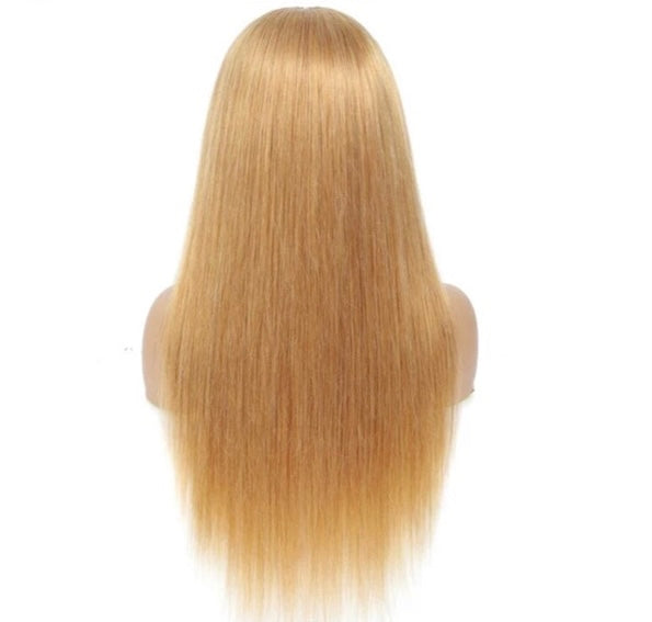 Lushlanes #27 honey blonde Headband Wig Firm Machine wade Wig ribe macies Women