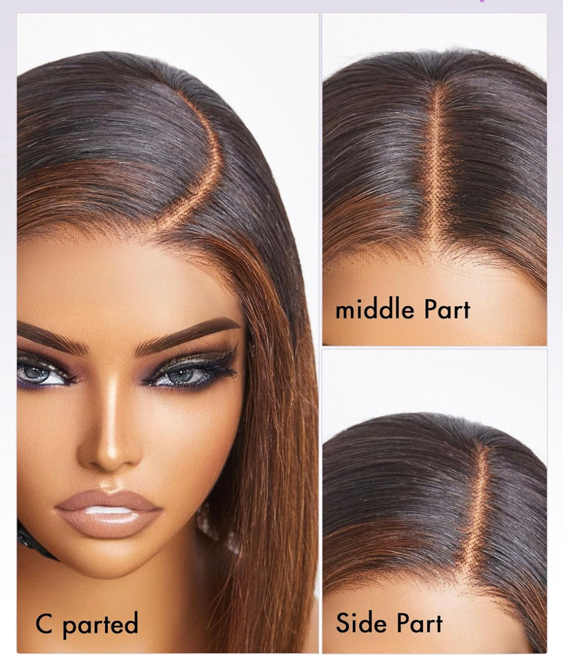 Lushlanes HAIR 12 Inch Glueless Bob Wigs, Pre Plucked Human Hair, with 5x5 HD Lace Closure, 180 Density, Ready Made with Bleached Knots and Pre Cut Lace