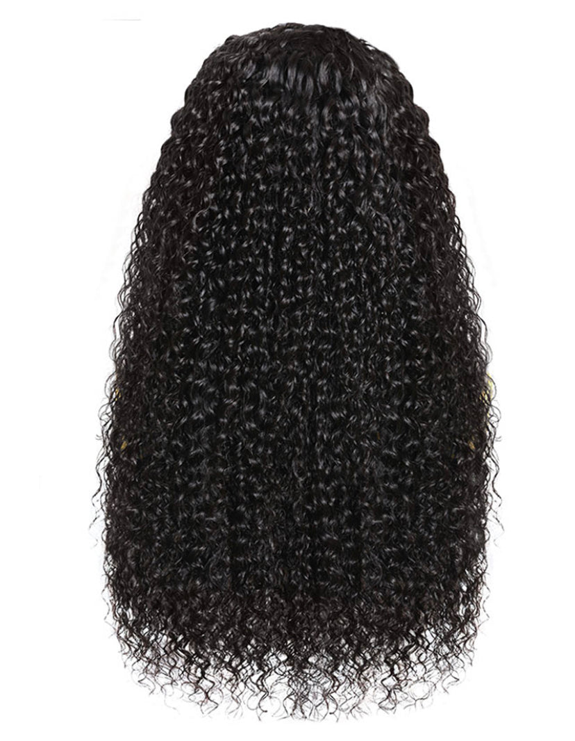 Lushlanes Hair Headband Scarf Hair Wig Curly Virgin Human Hair
Glueless Wigs No plucking wig for women Virgin Hair Non Lace
Front Wig