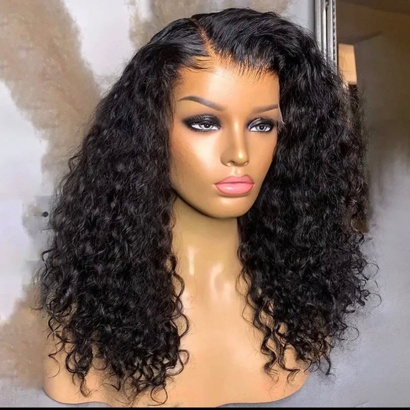 Lushlanes Bob Front Wigs hd 5x5 perruque avant en dentelle transparente, perruques frontales en dentelle ondulée 150%