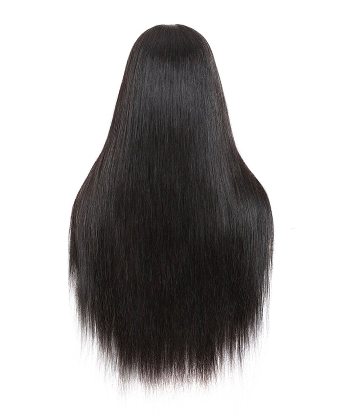Lushlanes hair U part straight virgin human hair wigs glueless middle part wig pre plucked for women natural color 150%