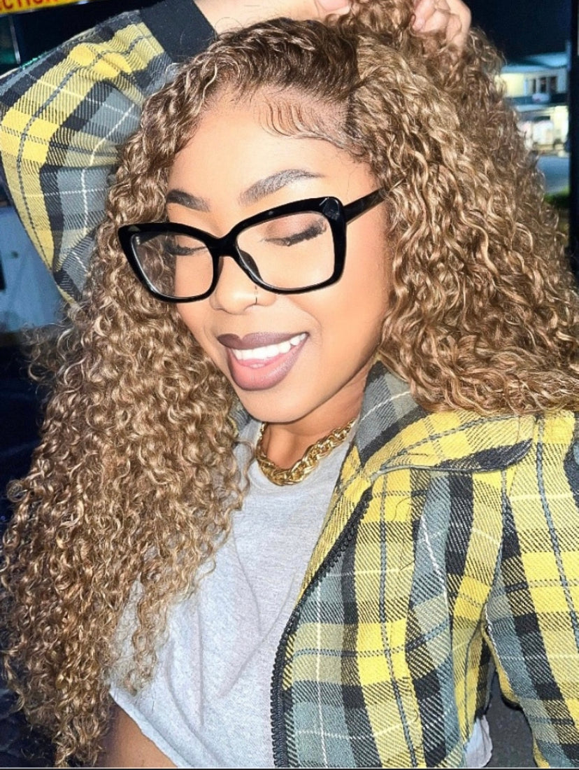Lushlanes Trending Curly Hair TL412# Color 3 Pieces Human Hair
Weave