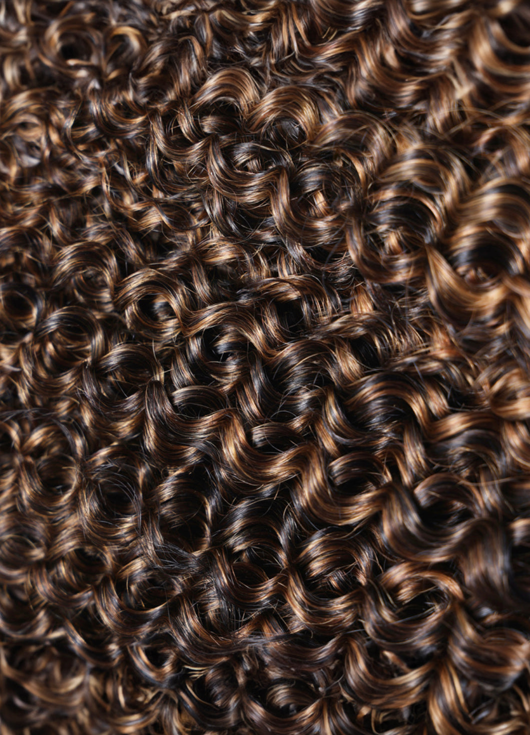 Lushlanes 4x4 Lace Closure Jerry Curly #FB30 Brown Balayage Color