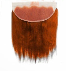 Lushlanes Ginger 350 Straight 4 Bundles With 13*4 Lace Frontal Peruvian Hair