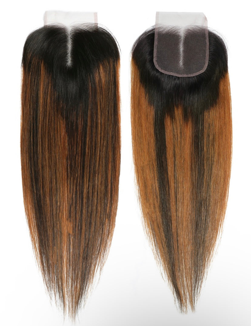 Lushlanes 4×4 Lace
Closure with 3 Bundles
Straight Hair Brown