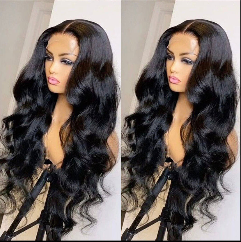 LUSHLANES Lace Front Wig Body Wave Human Hair Wigs for Women Pre-Plucked Lace Front Human Hair Wigs 180%