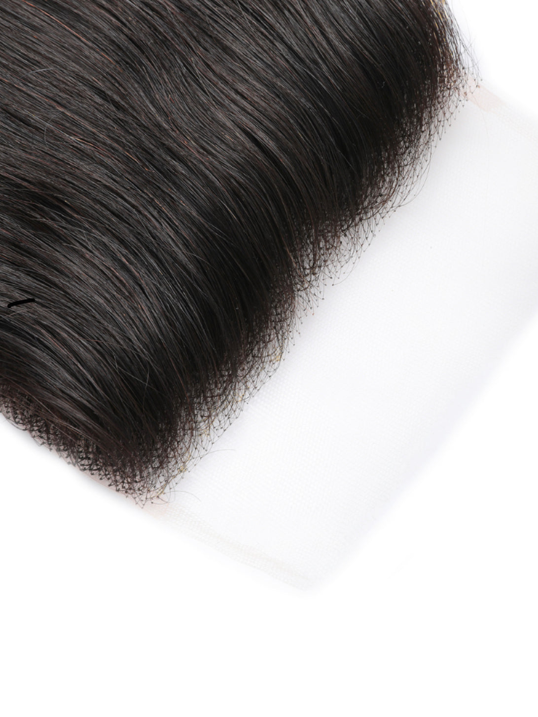 Lushlanes Hair 5x5 HD Lace Closure Straight Hair Deep Part Transparent Lace Closure Invisible Knots Natural Virgin Hair