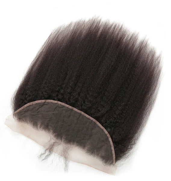 Lushlanes Straight 3 Bundles with 13x4 Lace Frontal Pre Plucked
Transparent human hair extensation