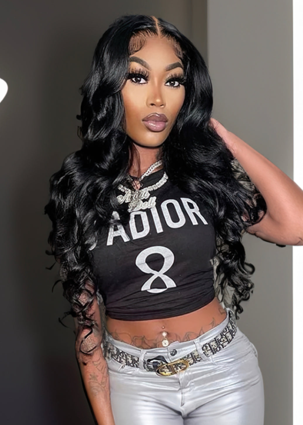 Lushlanes 4x4 Water Wave Virgin Hair 100% Unprocessed Human Hair Bundles With Closure Lace