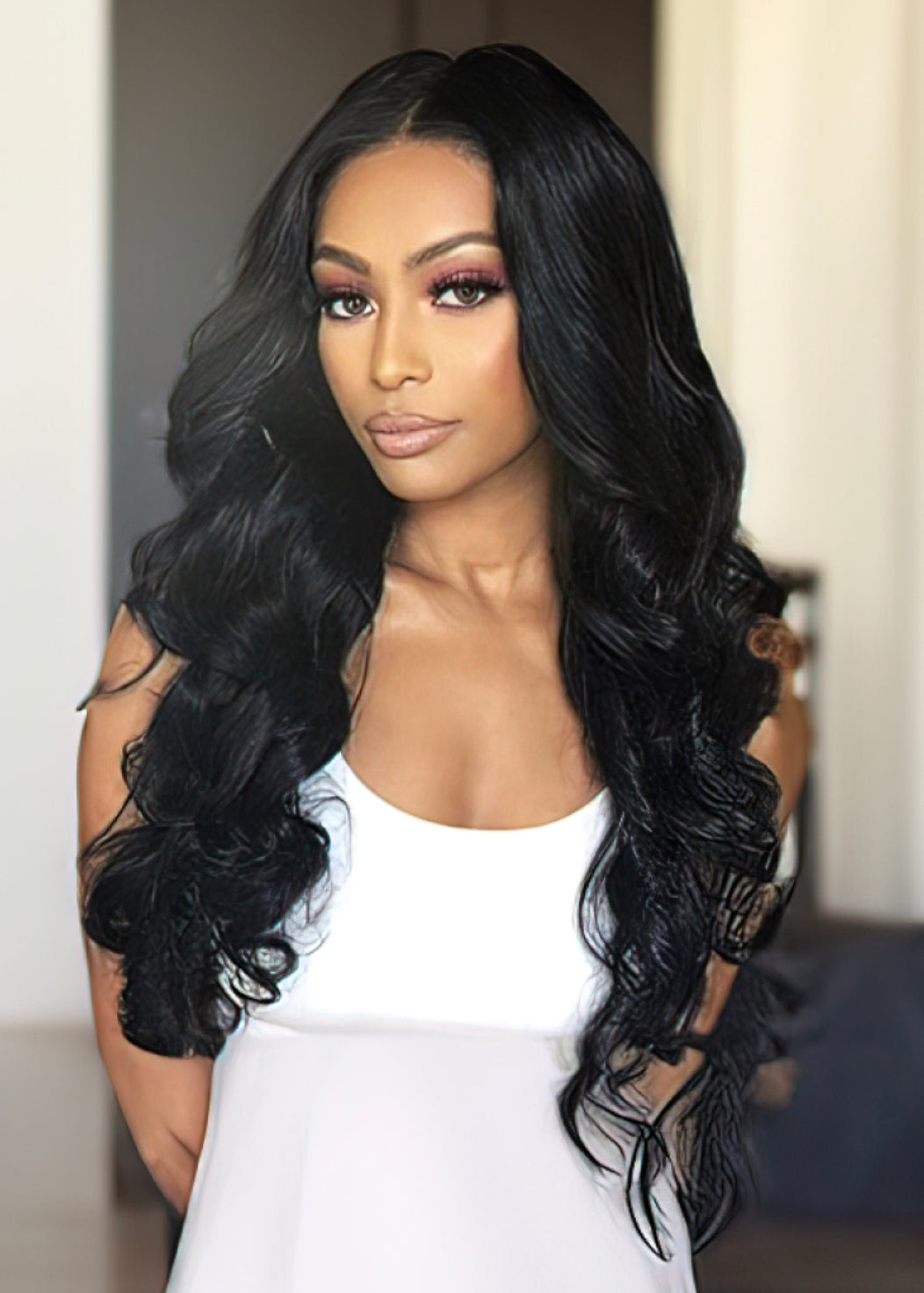 Lushlanes body wave hair 5x5 HD invisible knots lace closure virgin human hair