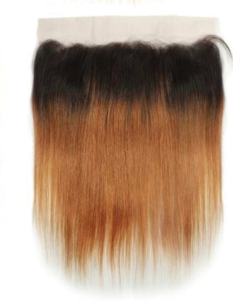 Lushlanes Hair Bundles
with Frontal Ombre Brown
T1B/30 Color Lace Frontal
Closure With Bundles
Remy 100% Human Hair
Weave With Frontal