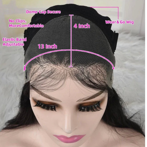 Lushlanes Highlight Red 13x4 Lace Front Straight Bob Wig Human Hair Tarnsparent Lace Frontal Wigs For Black Women