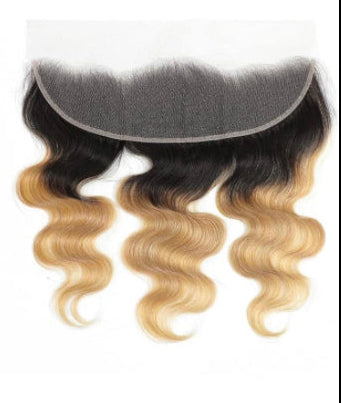 Lushlanes Ombre Honey
Blonde Body Wave 3
Bundles with Frontal
Ombre 1b/27 Hair Bundles
100% Virgin